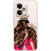 Прозорий чохол BoxFace Honor 400 Queen and Princess