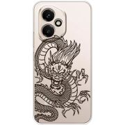 Прозорий чохол BoxFace Honor 400 Chinese Dragon