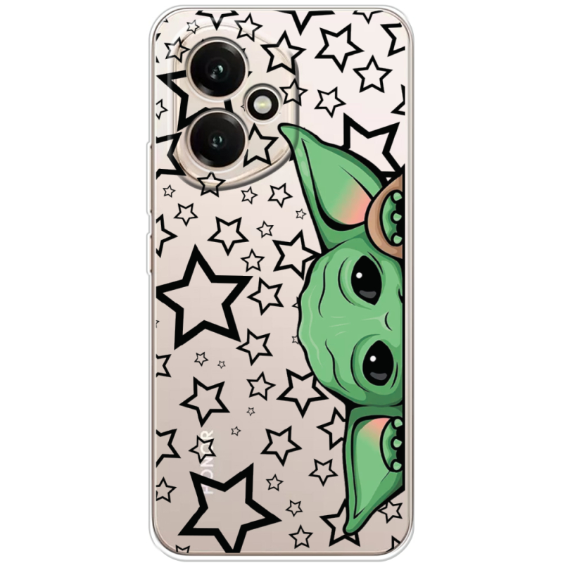 Прозорий чохол BoxFace Honor 400 Baby Yoda
