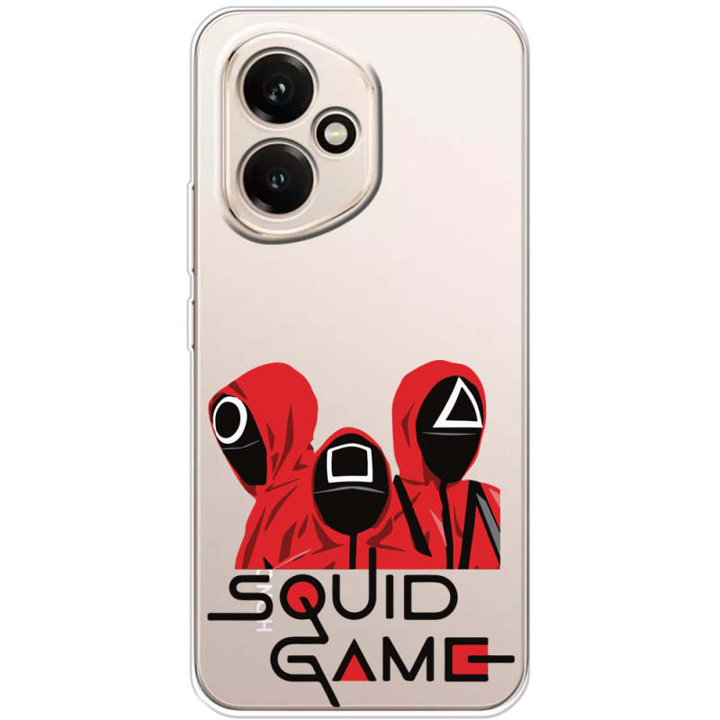 Прозорий чохол BoxFace Honor 400 siquid game люди в красном