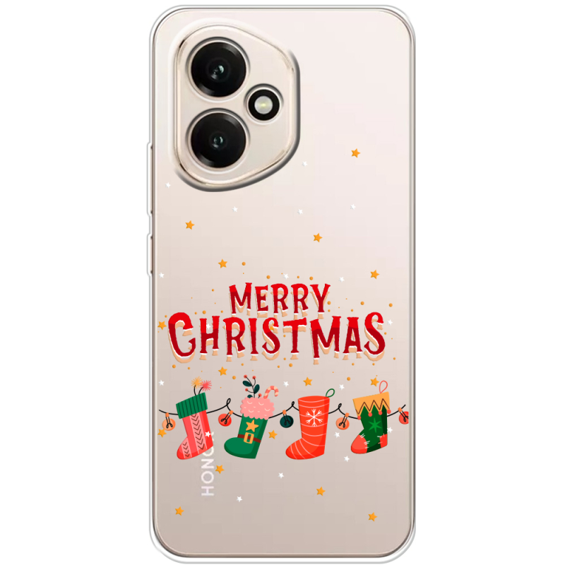 Прозорий чохол BoxFace Honor 400 Merry Christmas