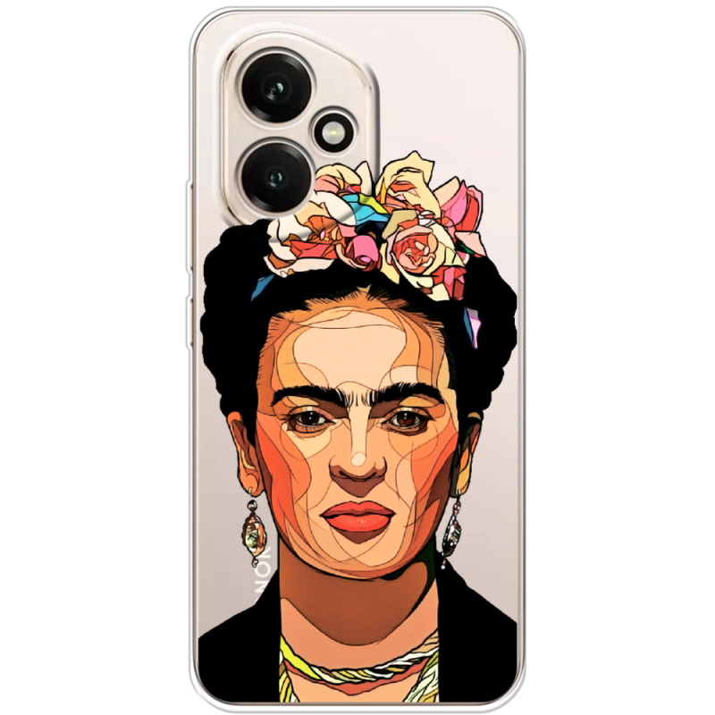 Прозорий чохол BoxFace Honor 400 Фрида Кало