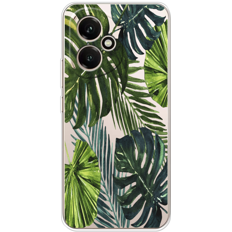 Прозорий чохол BoxFace Honor 400 Palm Tree