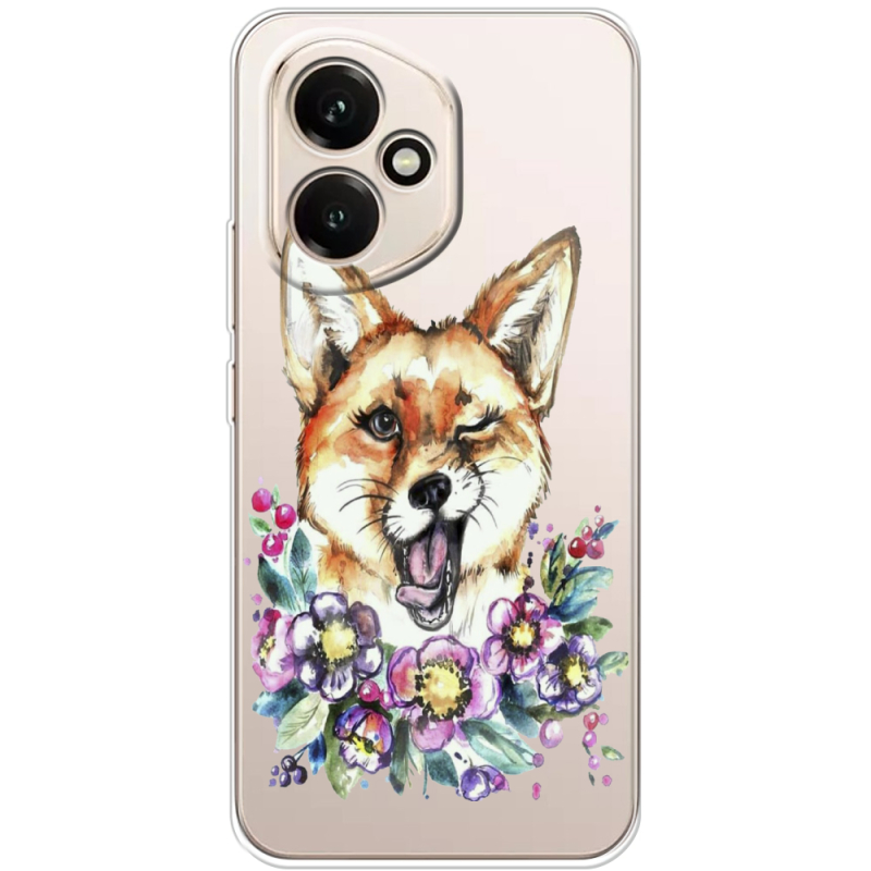 Прозорий чохол BoxFace Honor 400 Winking Fox