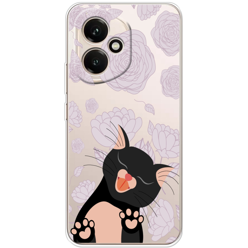 Прозорий чохол BoxFace Honor 400 Meow