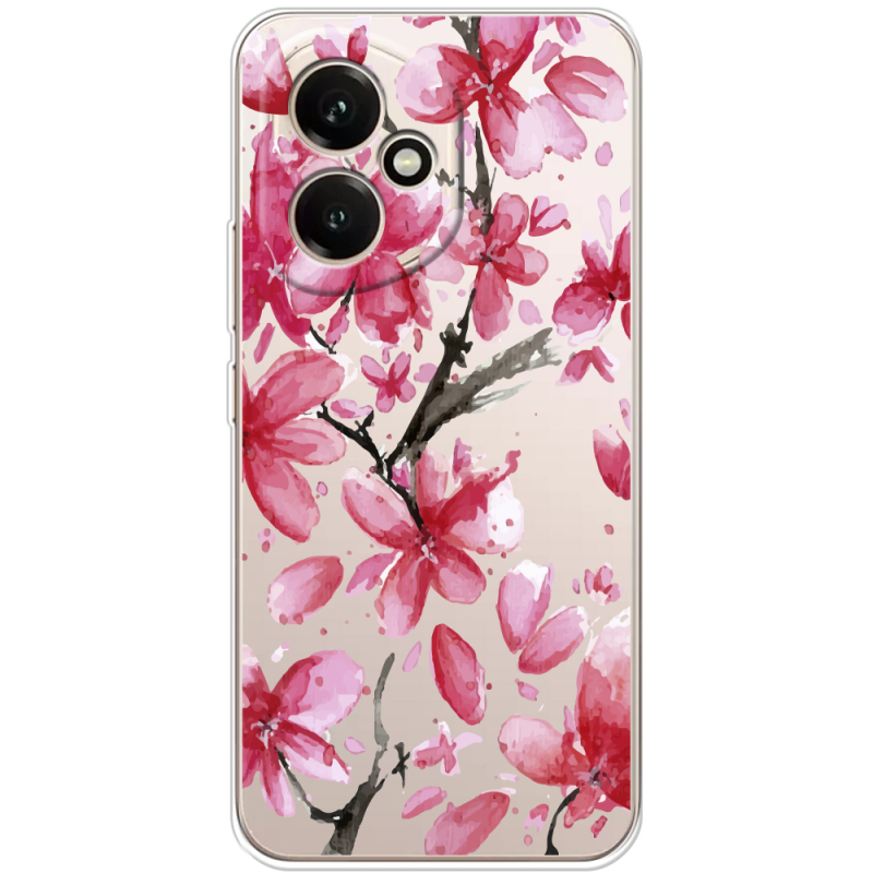 Прозорий чохол BoxFace Honor 400 Pink Magnolia