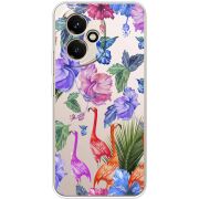 Прозорий чохол BoxFace Honor 400 Flamingo