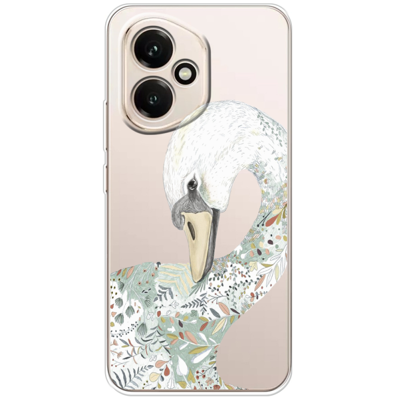 Прозорий чохол BoxFace Honor 400 Swan