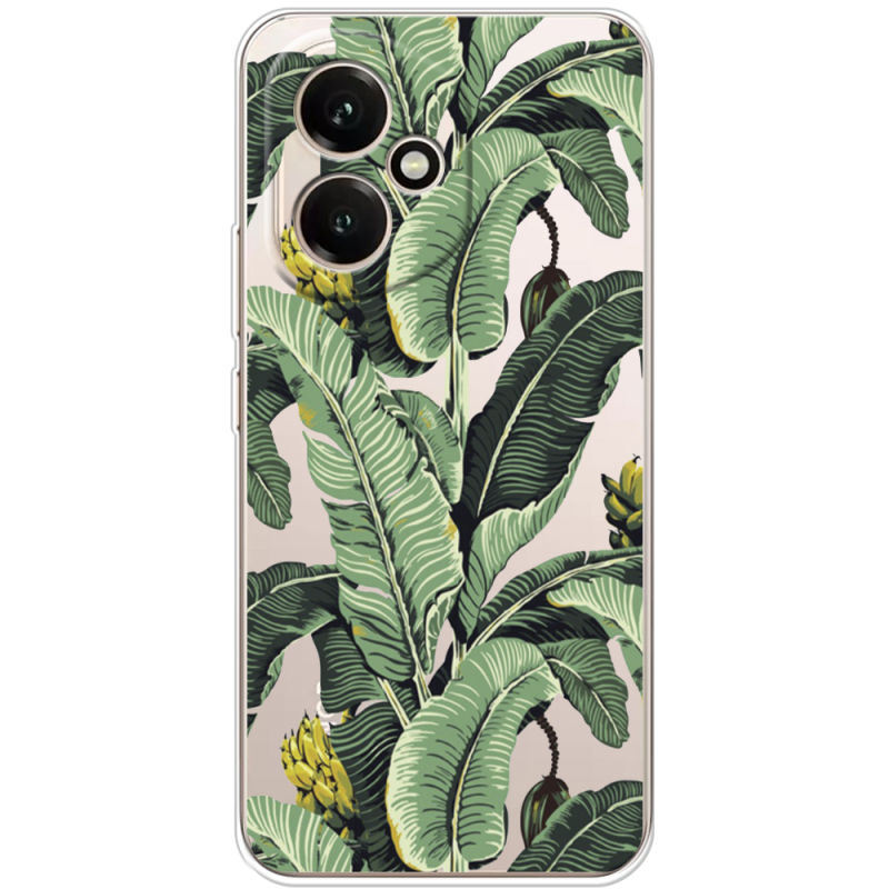 Прозорий чохол BoxFace Honor 400 Banana Leaves