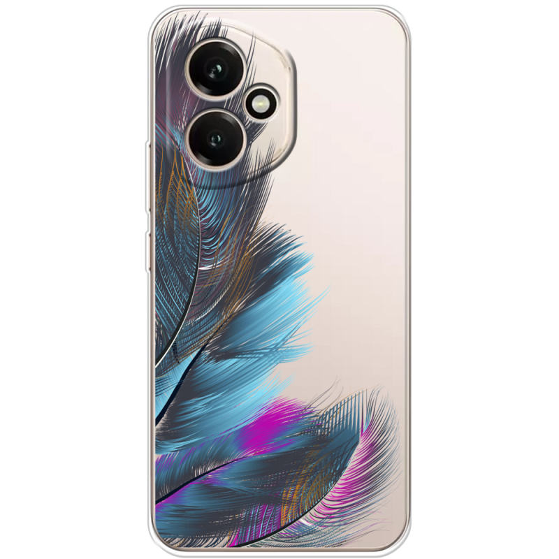 Прозорий чохол BoxFace Honor 400 Feathers