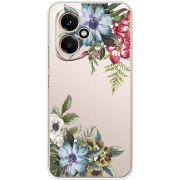 Прозорий чохол BoxFace Honor 400 Floral