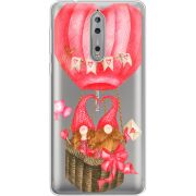 Прозрачный чехол Uprint Nokia 8 Valentine Dwarfs