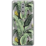 Прозрачный чехол Uprint Nokia 8 Banana Leaves