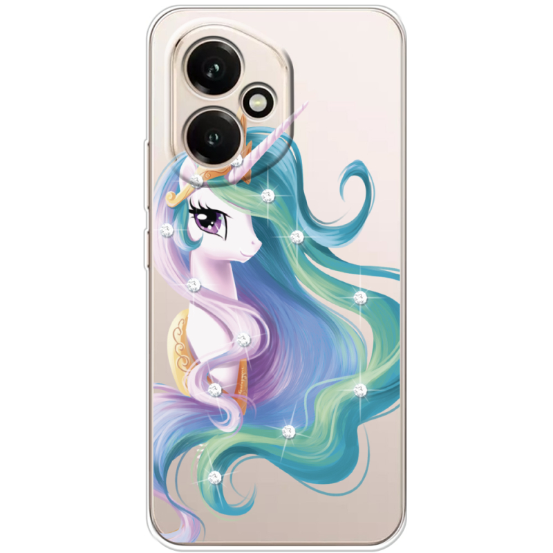 Чохол зі стразами Honor 400 Unicorn Queen