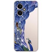 Чохол зі стразами Honor 400 Peafowl