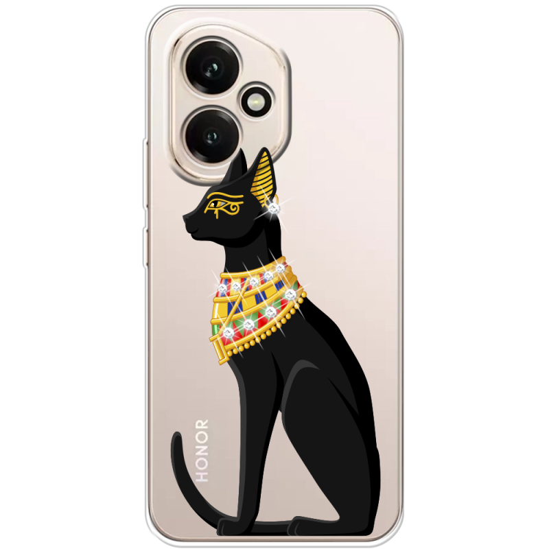 Чохол зі стразами Honor 400 Egipet Cat