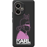 Чорний чохол BoxFace Honor 400 Pink Karl