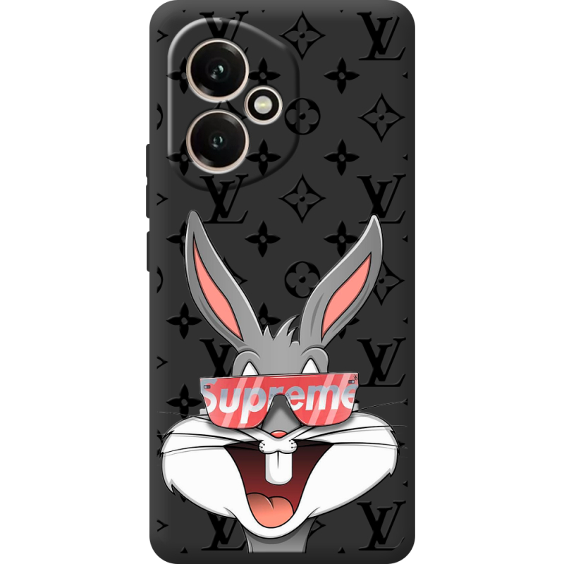 Чорний чохол BoxFace Honor 400 looney bunny