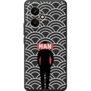 Чорний чохол BoxFace Honor 400 Man Pattern