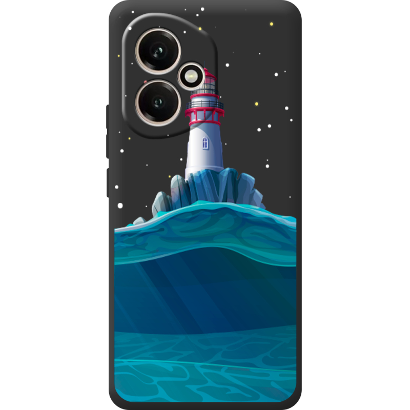 Чорний чохол BoxFace Honor 400 Lighthouse