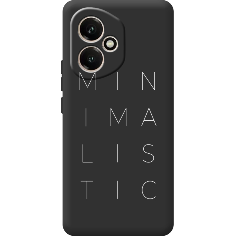 Чорний чохол BoxFace Honor 400 Minimalistic