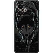 Чорний чохол BoxFace Honor 400 Wolf
