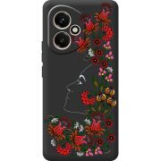 Чорний чохол BoxFace Honor 400 3D Ukrainian Muse