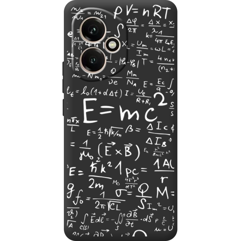 Чорний чохол BoxFace Honor 400 E=mc2