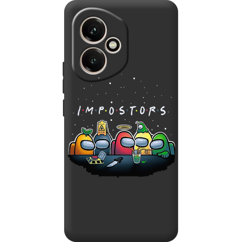 Чорний чохол BoxFace Honor 400 Among Us Impostors