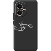 Чорний чохол BoxFace Honor 400 Pew Pew