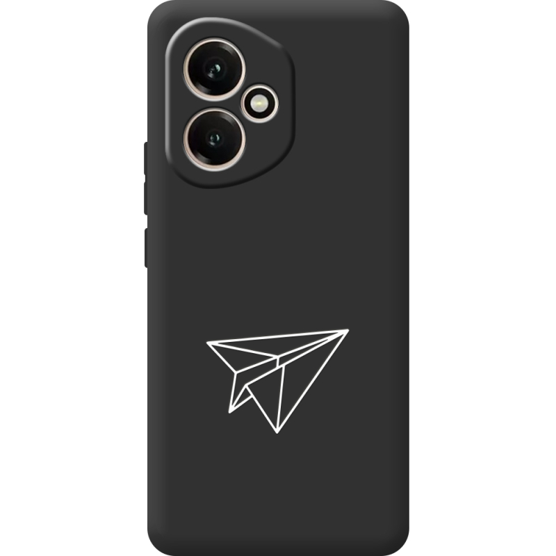 Чорний чохол BoxFace Honor 400 Paper Plane
