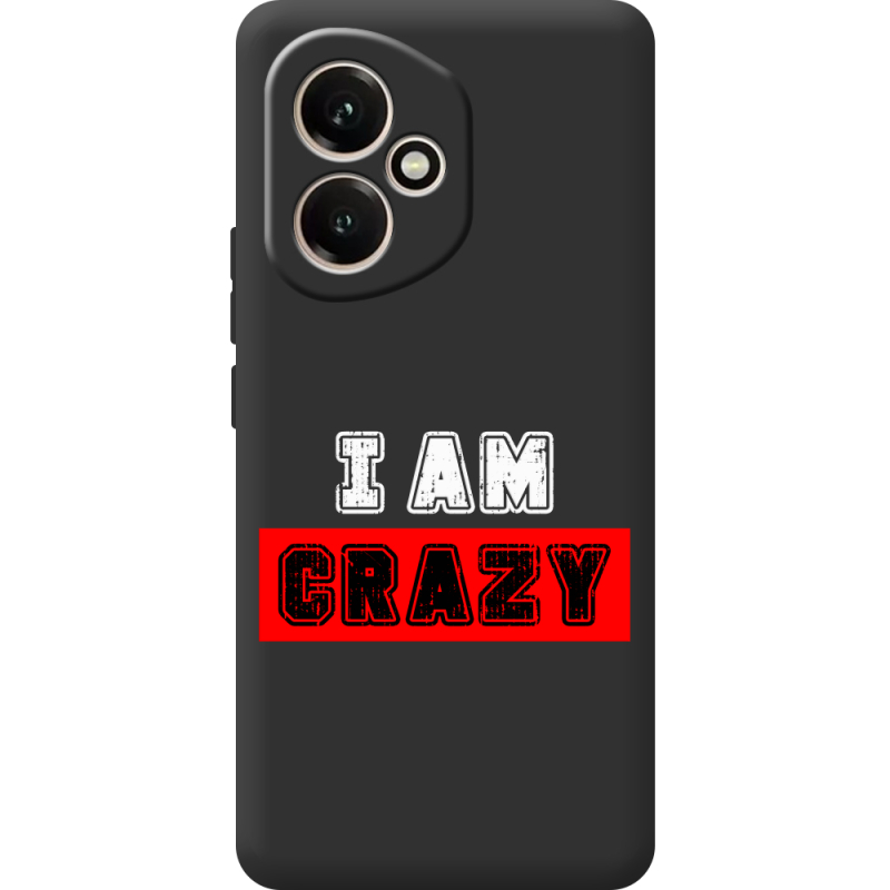 Чорний чохол BoxFace Honor 400 I'm Crazy