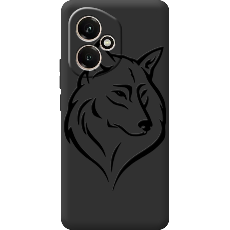 Чорний чохол BoxFace Honor 400 Wolf