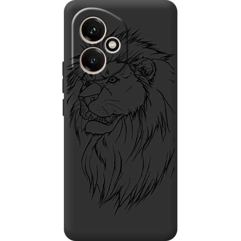Чорний чохол BoxFace Honor 400 Lion