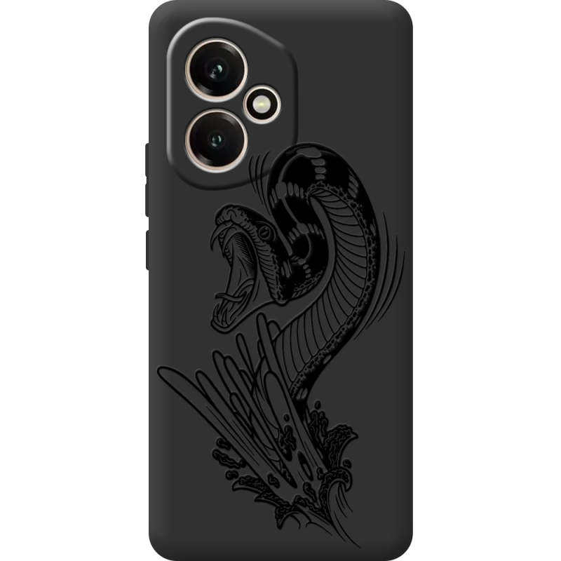 Чорний чохол BoxFace Honor 400 Snake