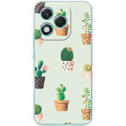 Чохол BoxFace Honor 400 Lite L-green Cacti
