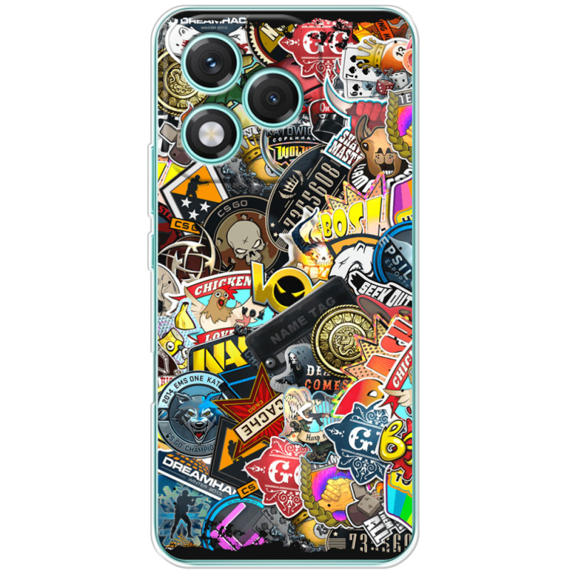 Чохол BoxFace Honor 400 Lite CS:Go Stickerbombing