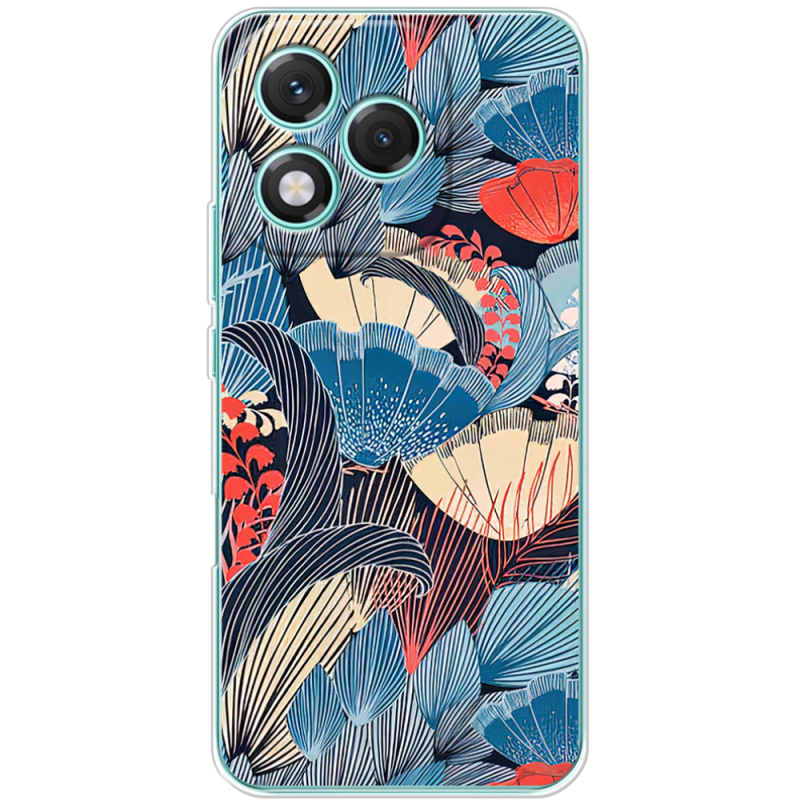 Чохол BoxFace Honor 400 Lite Blue Herb