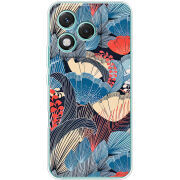 Чохол BoxFace Honor 400 Lite Blue Herb