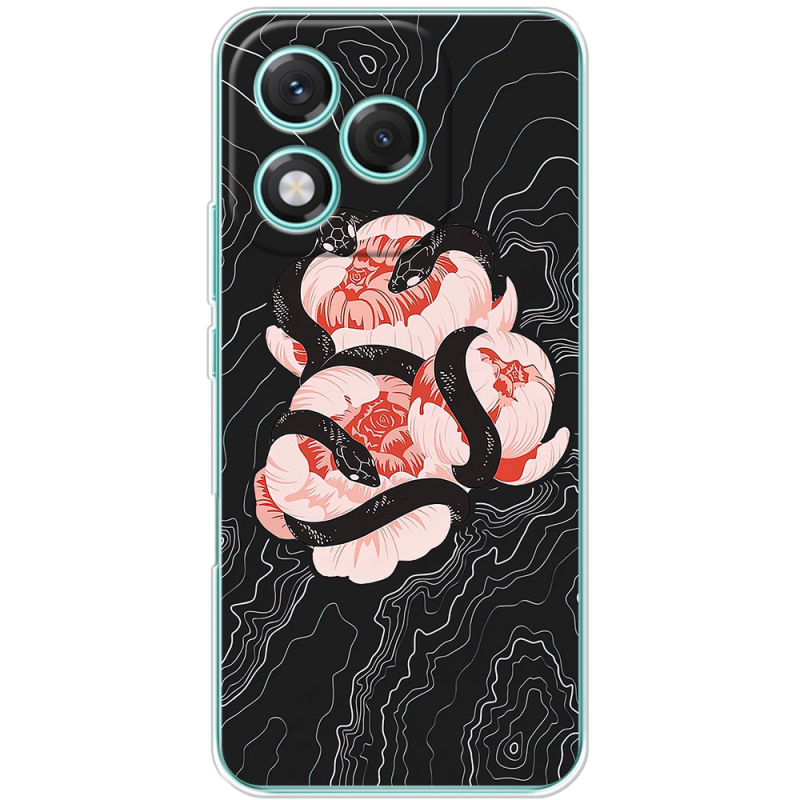 Чохол BoxFace Honor 400 Lite Snake Rose