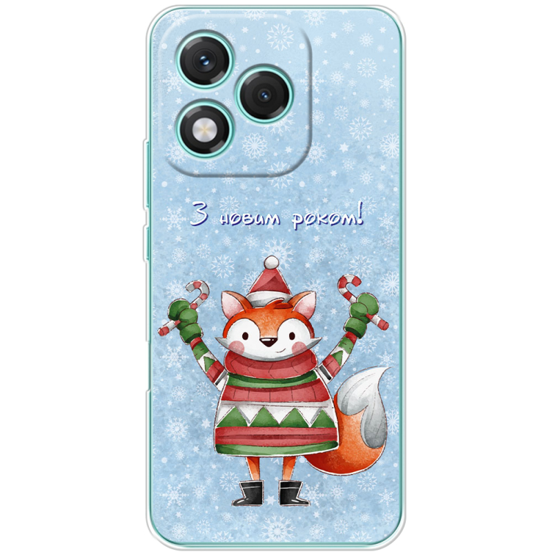 Чохол BoxFace Honor 400 Lite Fox З новим роком!