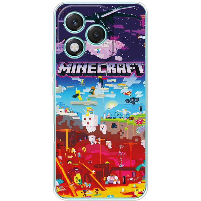 Чохол BoxFace Honor 400 Lite Minecraft World Beyond