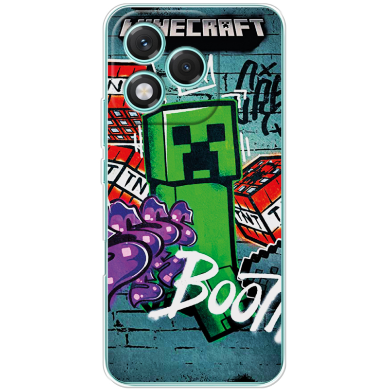 Чохол BoxFace Honor 400 Lite Minecraft Graffiti