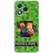 Чохол BoxFace Honor 400 Lite Майнкрафт Стів і Алекс