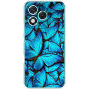 Чохол BoxFace Honor 400 Lite лазурные бабочки