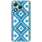 Чохол BoxFace Honor 400 Lite Блакитний Орнамент