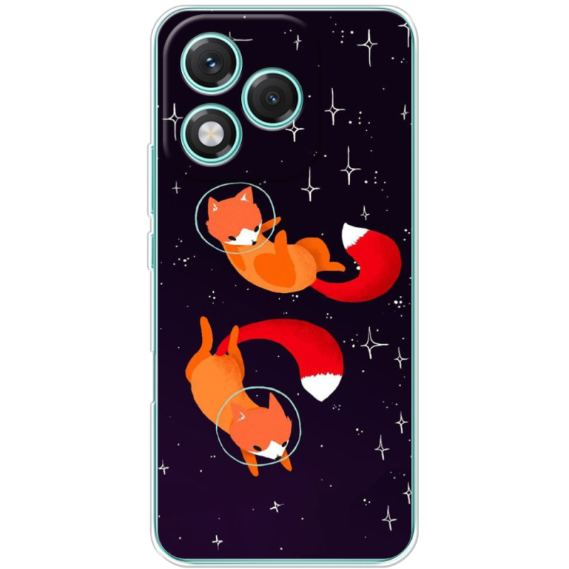 Чохол BoxFace Honor 400 Lite Fox-Astronauts