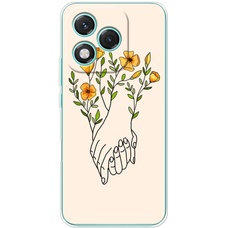 Чохол BoxFace Honor 400 Lite Flower Hands