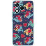 Чохол BoxFace Honor 400 Lite Flying Elephants