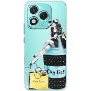 Прозорий чохол BoxFace Honor 400 Lite City Girl